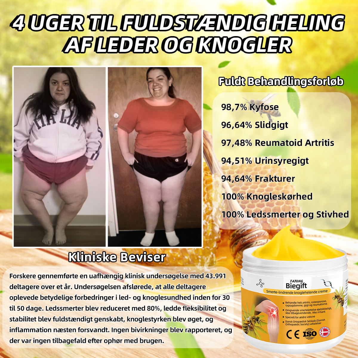 𝑭𝑨𝑻𝑶𝑵𝑮® 𝐁𝐢-𝐠𝐢𝐟𝐭 𝐬𝐦𝐞𝐫𝐭𝐞𝐥𝐢𝐧𝐝𝐫𝐞𝐧𝐝𝐞 𝐤𝐧𝐨𝐠𝐥𝐞𝐡𝐞𝐥𝐞𝐧𝐝𝐞 𝐜𝐫𝐞𝐦𝐞 (Udviklet til seniorer og anbefalet af Dansk Ortopædisk Selskab）🎉